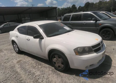 2008 Dodge Avenger Se from USA, damaged, VIN 1B3LC46KX8N129397